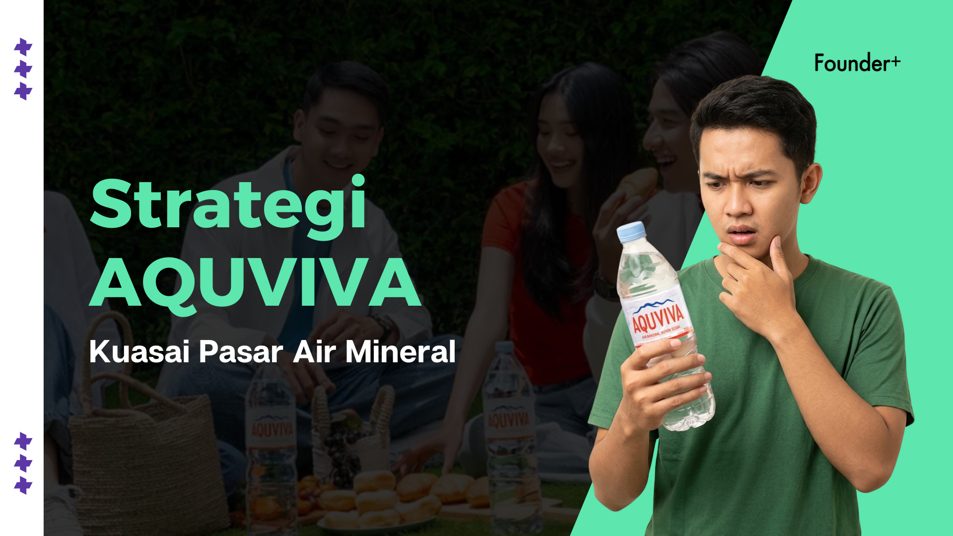 Strategi yang Digunakan Aquviva Untuk Menguasai Pasar Air Mineral